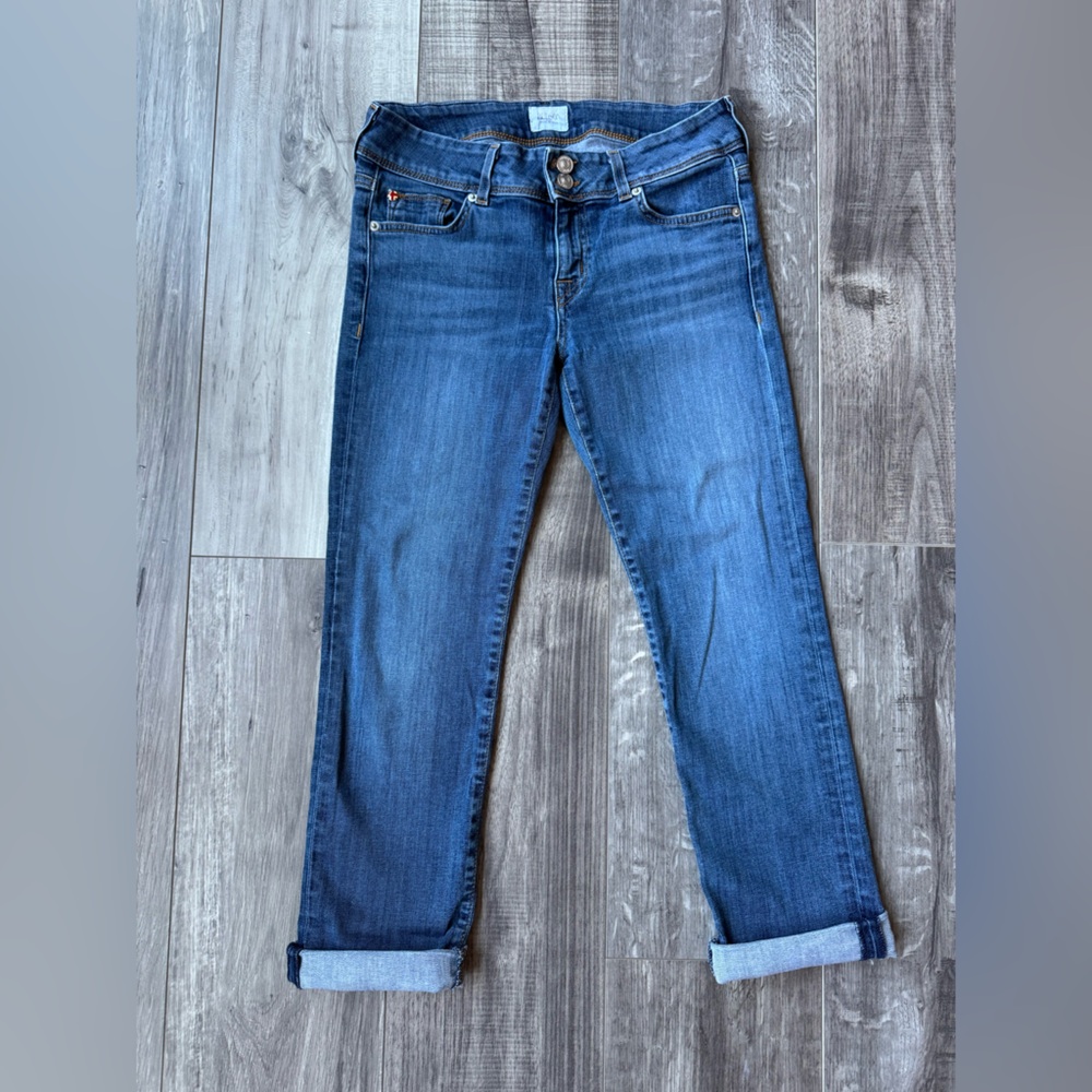 Hudson ; Ginny Crop Straight w/cuff 24’